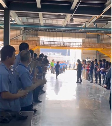 A Big And Warm Welcome To Our Newest 50 Team Members in Thailand Production B...